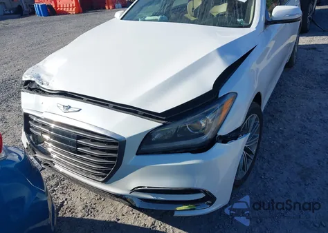 2020 Genesis G80 3.8 Rwd из США, поврежденный, VIN KMTFN4JE7LU337129